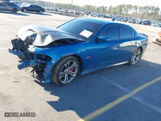 2020 Dodge Charger Scat Pack with VIN 2C3CDXGJ4LH211747, listed as a IAAI auction lot 41596561 with 65,359 mi miles. Bid and sale history available at carsss.com. Image 2.