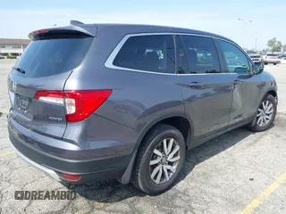 2020 Honda Pilot EX-L z VIN 5FNYF6H50LB047202, wystawiony jako IAAI lot #42117776 z przebiegiem 119 726 mil mil oraz . Historia ofert i sprzedaży dostępna na DreamBid. Obrazek 4.