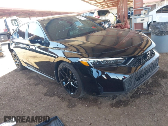 2025 Honda Civic Sport z VIN 19XFL2H89SE018384, wystawiony jako IAAI lot #42007336 z przebiegiem 3 782 mil mil oraz . Historia ofert i sprzedaży dostępna na DreamBid. Obrazek 1.