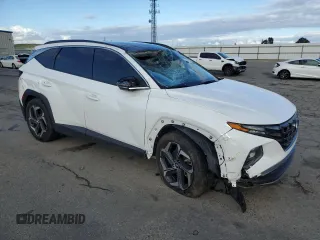 2023 Hyundai Tucson Limited with VIN 5NMJE3AE8PH198032, listed as a Copart auction lot 45332395 with 28,281 mi miles and Salvage Title. Bid and sale history available at carsss.com. Image 4.