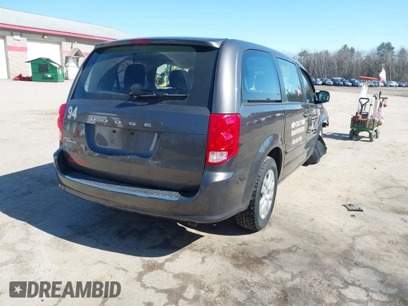 2016 Dodge Grand Caravan SE with VIN 2C4RDGBG0GR146915, listed as a IAAI auction lot 41841110 with 142,005 mi miles and . Bid and sale history available at DreamBid. Image 4.