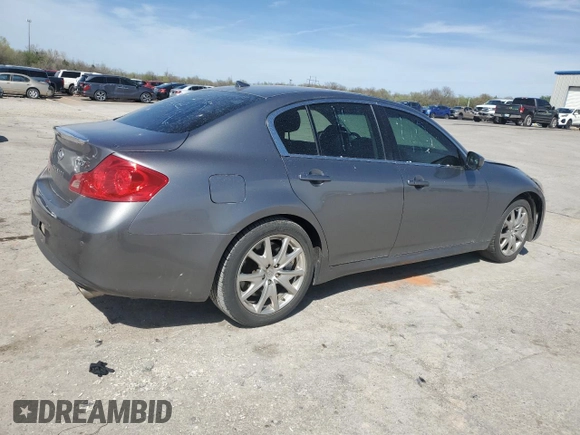 2012 Infiniti G37 Sedan Journey with VIN JN1CV6AP0CM936567, listed as a Copart auction lot 51324005 with Not Provided miles and Salvage Title. Bid and sale history available at carsss.com. Image 3.