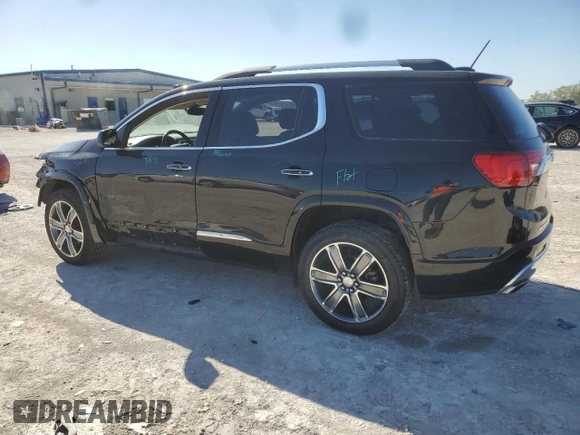 2019 GMC Acadia Denali with VIN 1GKKNXLS1KZ107741, listed as a Copart auction lot 48402185 with 108,115 mi miles and Salvage Title. Bid and sale history available at carsss.com. Image 2.