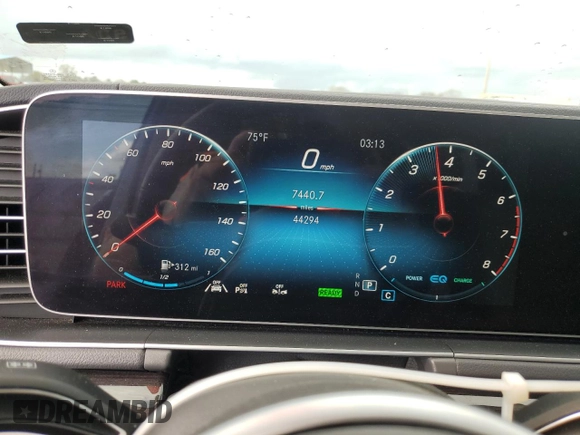 2020 Mercedes-Benz GLS 450 z VIN 4JGFF5KE7LA241773, wystawiony jako Copart lot #49132365 z przebiegiem 44 294 mil mil oraz Szkoda całkowita • Salvage title. Historia ofert i sprzedaży dostępna na DreamBid. Obrazek 9.