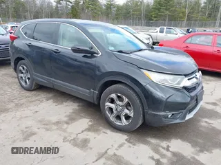 2017 Honda CR-V EX with VIN 2HKRW2H58HH639307, listed as a IAAI auction lot 41831761 with 283,027 mi miles. Bid and sale history available at carsss.com. Image 1.
