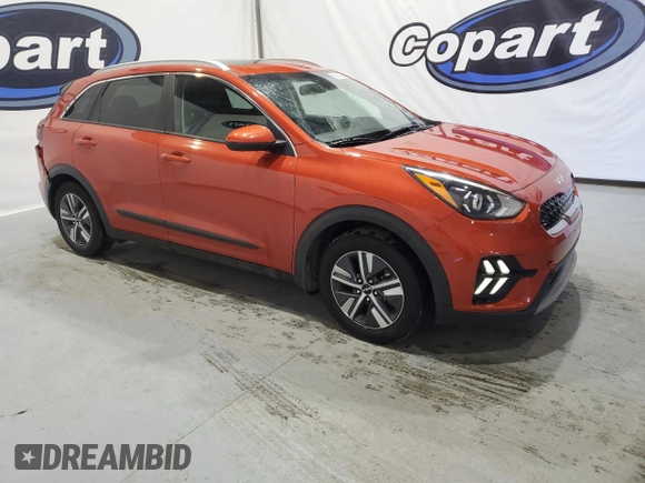2022 Kia Niro LXS SE with VIN KNDCB3LC8N5504675, listed as a Copart auction lot 77027994 with 44,953 mi miles and Salvage Title. Bid and sale history available at carsss.com. Image 4.