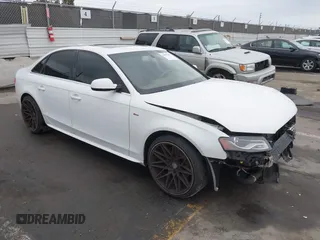 2012 Audi A4 Premium Plus z VIN WAUEFAFLXCA067423, wystawiony jako IAAI lot #41891643 z przebiegiem 167 635 mil mil oraz . Historia ofert i sprzedaży dostępna na DreamBid. Obrazek 1.