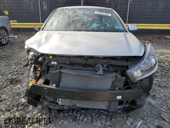 2023 Kia Rio S with VIN 3KPA24AD4PE628801, listed as a Copart auction lot 47924185 with 8,158 mi miles and Salvage Title. Bid and sale history available at carsss.com. Image 5.