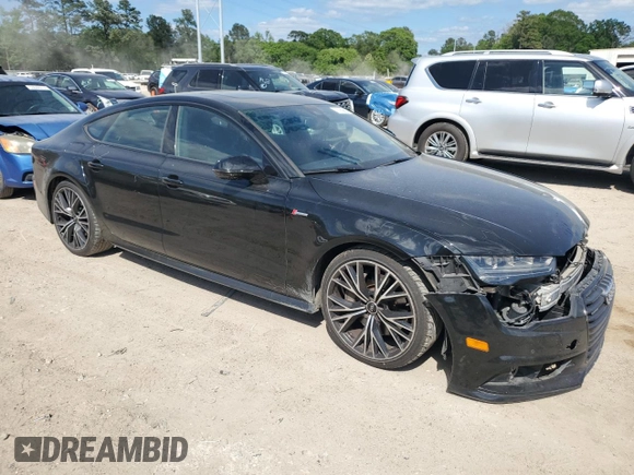 2016 Audi A7 3.0 Prestige with VIN WAU2GAFC8GN161766, listed as a Copart auction lot 51769055 with 135,005 mi miles and Salvage Title. Bid and sale history available at carsss.com. Image 4.