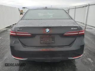 2024 BMW 5 Series 530i xDrive with VIN WBA53FJ06RCR51830, listed as a Copart auction lot 89371555 with 0 mi miles and Clean Title. Bid and sale history available at carsss.com. Image 6.