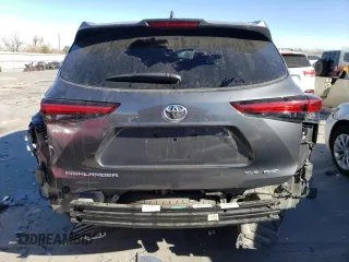 2023 Toyota Highlander L with VIN 5TDKDRBH5PS005383, listed as a Copart auction lot 44438255 with 17,149 mi miles and Salvage title. Bid and sale history available at DreamBid. Image 6.