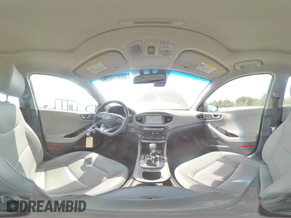 2019 Hyundai Ioniq Limited с VIN KMHC05LC8KU115422, выставлен на аукционе Copart как лот 56917835 с пробегом 50 531 миль миль и Списание • Salvage title. История ставок и продаж доступна на DreamBid. Изображение 14.