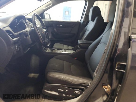 2015 Chevrolet Traverse LT z VIN 1GNKVHKD4FJ346717, wystawiony jako Copart lot #56950255 z przebiegiem Nie podano mil oraz Czysty tytuł • Clean title. Historia ofert i sprzedaży dostępna na DreamBid. Obrazek 7.