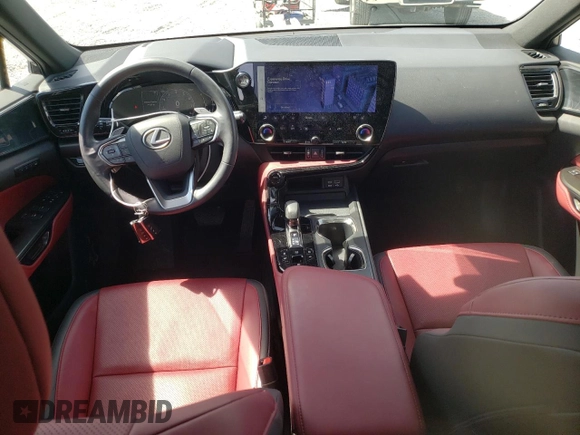 2023 Lexus NX with VIN 2T2GGCEZ3PC017857, listed as a Copart auction lot 49789005 with 16,649 mi miles and Salvage Title. Bid and sale history available at carsss.com. Image 8.