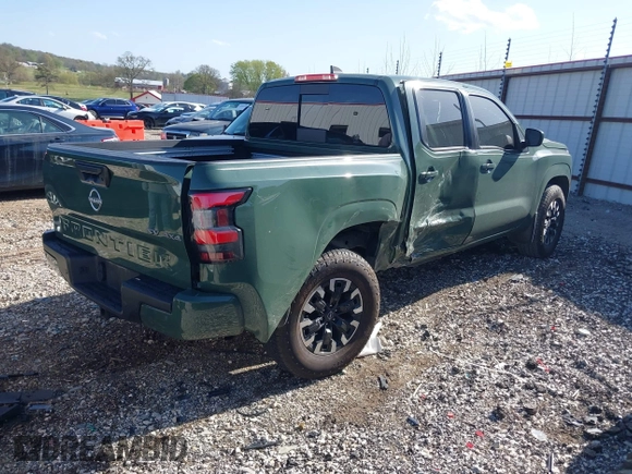 2023 Nissan Frontier Pro-4X with VIN 1N6ED1EK9PN620317, listed as a IAAI auction lot 42008021 with 36,139 mi miles and . Bid and sale history available at DreamBid. Image 4.