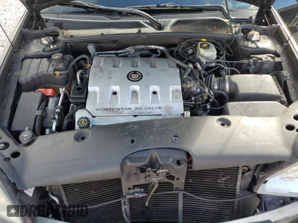 2002 Cadillac DeVille DTS with VIN 1G6KF57962U233811, listed as a Copart auction lot 80435034 with 62,005 mi miles and Salvage Title. Bid and sale history available at carsss.com. Image 11.
