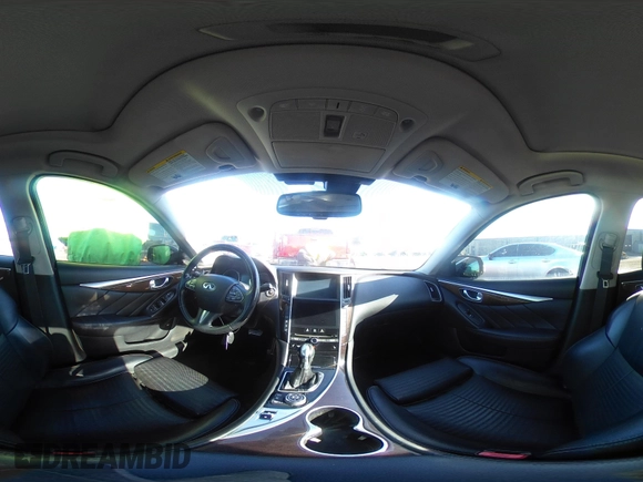 2014 Infiniti Q50 Premium with VIN JN1AV7AR7EM700161, listed as a IAAI auction lot 41973223 with 218,288 mi miles and . Bid and sale history available at carsss.com. Image 18.