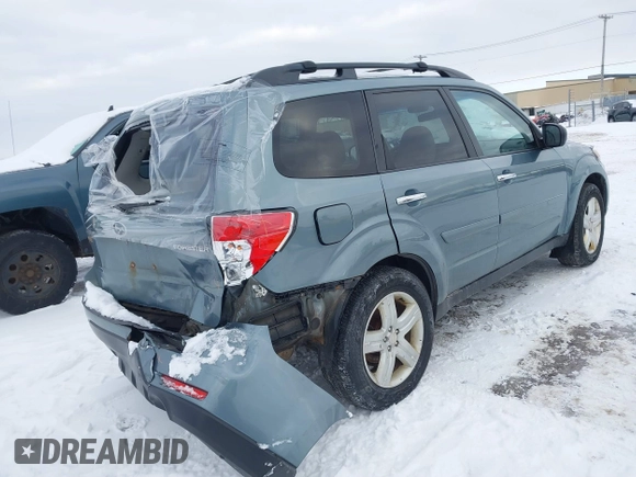 2009 Subaru Forester X with VIN JF2SH63669G729341, listed as a IAAI auction lot 41510089 with 224,121 mi miles and . Bid and sale history available at DreamBid. Image 4.