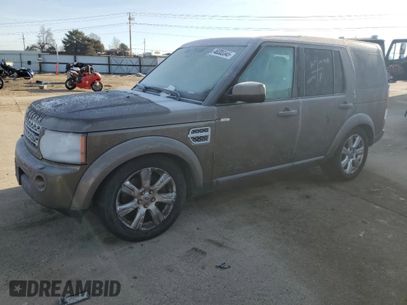 2013 Land Rover LR4 Lux with VIN SALAK2D44DA661143, listed as a Copart auction lot 46303345 with 170,487 mi miles and Clean title. Bid and sale history available at DreamBid. Image 1.