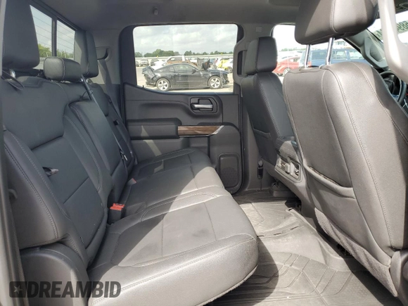2021 Chevrolet Silverado 1500 RST with VIN 3GCPWDED9MG233862, listed as a Copart auction lot 58945824 with 53,566 mi miles and Salvage Title. Bid and sale history available at carsss.com. Image 10.