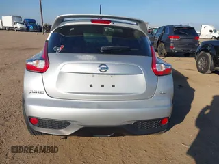 2015 Nissan Juke S with VIN JN8AF5MR8FT512836, listed as a IAAI auction lot 41143224 with 66,728 mi miles. Bid and sale history available at carsss.com. Image 16.