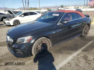 2020 Mercedes-Benz C with VIN W1KWK6EB9LF995290, listed as a Copart auction lot 88809885 with 55,173 mi miles and Salvage Title. Bid and sale history available at DreamBid. Image 1.