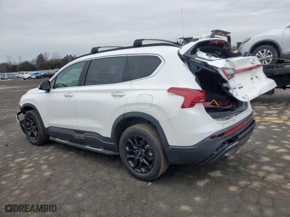2023 Hyundai Santa Fe XRT with VIN 5NMS6DAJ7PH618867, listed as a Copart auction lot 87570605 with 32,147 mi miles and Salvage Title. Bid and sale history available at carsss.com. Image 2.