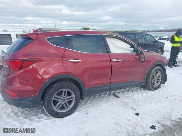 2017 Hyundai Santa Fe Sport 2.4L with VIN 5XYZTDLB7HG439866, listed as a IAAI auction lot 41248226 with NaN miles. Bid and sale history available at carsss.com. Image 12.