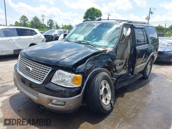 2003 Ford Expedition Eddie Bauer z VIN 1FMFU18L33LA11219, wystawiony jako IAAI lot #42279781 z przebiegiem Nie podano mil oraz . Historia ofert i sprzedaży dostępna na DreamBid. Obrazek 2.