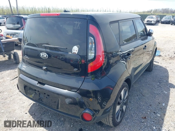 2014 Kia Soul + with VIN KNDJX3A58E7022158, listed as a IAAI auction lot 42076973 with 106,596 mi miles and . Bid and sale history available at DreamBid. Image 4.