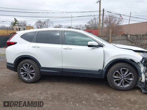 2020 Honda CR-V EX-L with VIN 2HKRW2H89LH650688, listed as a IAAI auction lot 41930824 with 46,726 mi miles. Bid and sale history available at carsss.com. Image 13.
