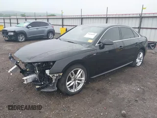 2020 Audi A4 Premium Plus with VIN WAUENAF41LA052093, listed as a IAAI auction lot 39436553 with 30,810 mi miles and . Bid and sale history available at carsss.com. Image 18.