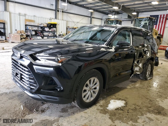 2024 Toyota Grand Highlander XLE with VIN 5TDAAAA57RS017597, listed as a Copart auction lot 45809165 with NaN miles and Clean Title. Bid and sale history available at carsss.com. Image 1.