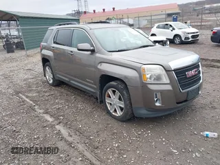2011 GMC Terrain SLE-2 with VIN 2CTFLTE58B6452655, listed as a IAAI auction lot 41936508 with 159,570 mi miles. Bid and sale history available at carsss.com. Image 1.