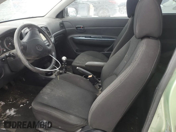 2010 Hyundai Accent L with VIN KMHCN3BC2AU166579, listed as a Copart auction lot 45977305 with 326,884 mi miles and Salvage Title. Bid and sale history available at carsss.com. Image 7.