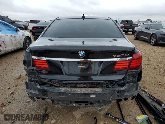 2014 BMW 7 Series ALPINA B7 with VIN WBAYE8C54ED135778, listed as a Copart auction lot 82931034 with 84,521 mi miles and Salvage Title. Bid and sale history available at carsss.com. Image 6.