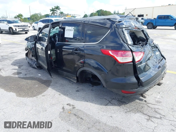 2015 Ford Escape SE with VIN 1FMCU0G98FUA80408, listed as a IAAI auction lot 41955818 with 129,908 mi miles. Bid and sale history available at carsss.com. Image 3.
