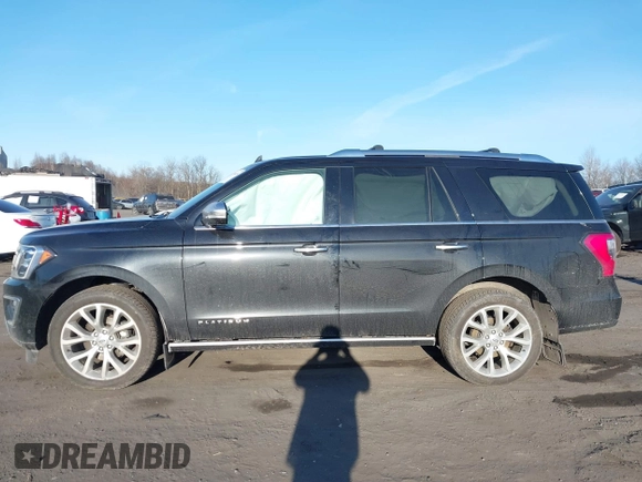 2019 Ford Expedition Platinum with VIN 1FMJU1MT7KEA78408, listed as a IAAI auction lot 41740654 with 62,212 mi miles and . Bid and sale history available at DreamBid. Image 14.