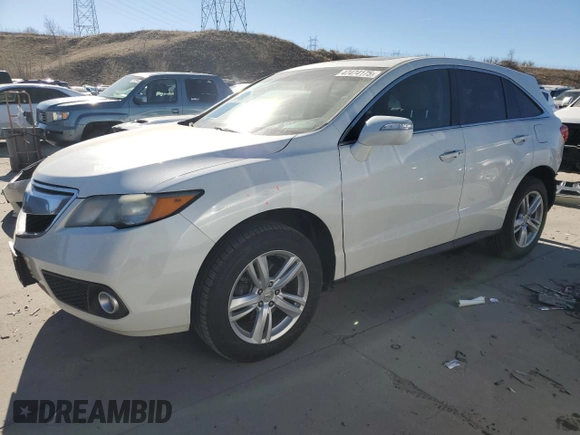 2015 Acura RDX Tech Pkg with VIN 5J8TB3H51FL012353, listed as a Copart auction lot 47474175 with 123,735 mi miles and Salvage Title. Bid and sale history available at carsss.com. Image 1.