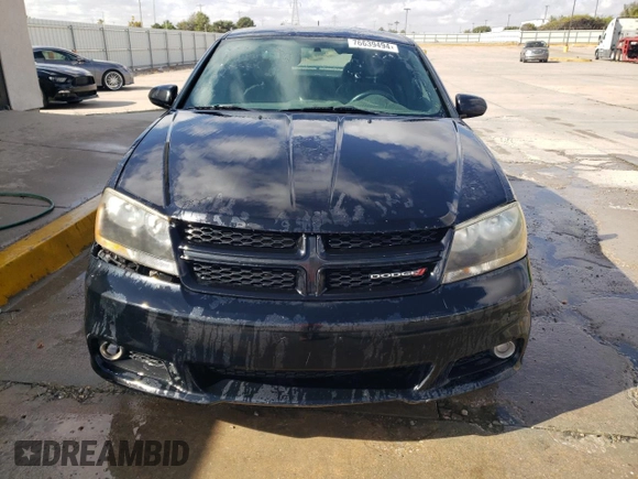 2013 Dodge Avenger SXT with VIN 1C3CDZCBXDN620709, listed as a Copart auction lot 76639494 with 136,571 mi miles and Clean title. Bid and sale history available at DreamBid. Image 5.