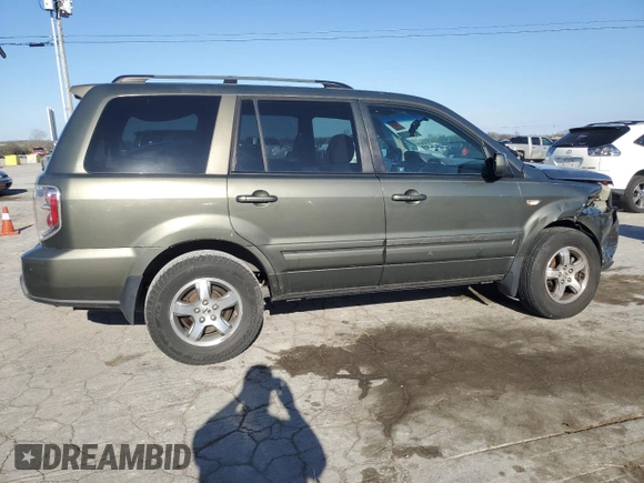 2006 Honda Pilot EX with VIN 5FNYF28496B004482, listed as a Copart auction lot 49183715 with 144,589 mi miles and Salvage Title. Bid and sale history available at DreamBid. Image 3.