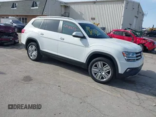 2019 Volkswagen Atlas SE with VIN 1V2UR2CA3KC613804, listed as a IAAI auction lot 42036653 with 63,455 mi miles and . Bid and sale history available at DreamBid. Image 1.