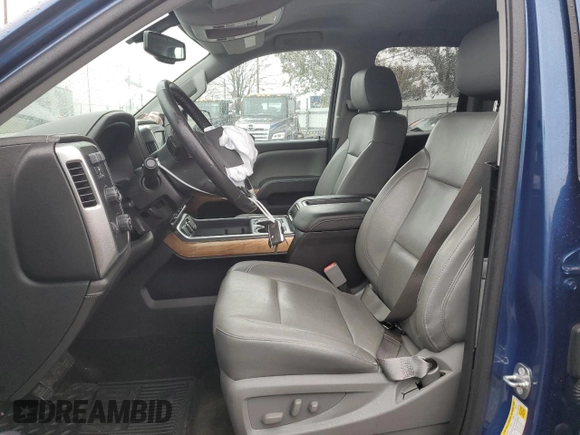 2015 Chevrolet Silverado 1500 LTZ with VIN 1GCVKSEC4FZ174074, listed as a Copart auction lot 81199614 with 72,619 mi miles and Salvage Title. Bid and sale history available at carsss.com. Image 7.