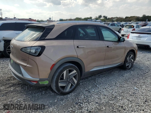2020 Hyundai NEXO Limited z VIN KM8J84A69LU007979, wystawiony jako Copart lot #53657845 z przebiegiem 21 733 mil mil oraz Szkoda całkowita • Salvage title. Historia ofert i sprzedaży dostępna na DreamBid. Obrazek 3.