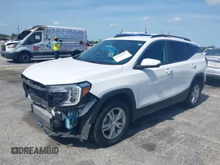 2023 GMC Terrain SLE with VIN 3GKALTEG4PL231505, listed as a IAAI auction lot 42229878 with 52,975 mi miles and . Bid and sale history available at DreamBid. Image 17.