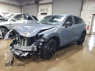 2024 Mazda CX-5 2.5 S Preferred Package with VIN JM3KFBCM9R0372216, listed as a Copart auction lot 47626475 with 17,474 mi miles and Salvage Title. Bid and sale history available at carsss.com. Image 1.