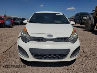 2013 Kia Rio LX with VIN KNADM5A3XD6295085, listed as a Copart auction lot 71874544 with 124,282 mi miles and Clean Title. Bid and sale history available at carsss.com. Image 5.