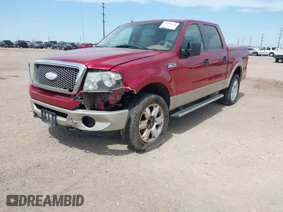 2007 Ford F-150 XLT with VIN 1FTPW14V77KC54005, listed as a IAAI auction lot 41839048 with 299,886 mi miles and . Bid and sale history available at DreamBid. Image 2.