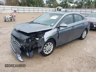 2019 Hyundai Accent SE with VIN 3KPC24A39KE055659, listed as a IAAI auction lot 41048549 with 57,101 mi miles. Bid and sale history available at carsss.com. Image 2.