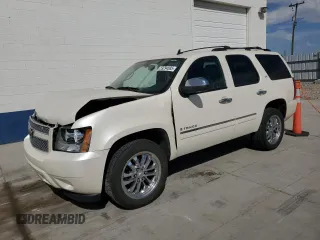 2008 Chevrolet Tahoe LTZ with VIN 1GNFK13028R259769, listed as a Copart auction lot 59294585 with 204,379 mi miles and Salvage title. Bid and sale history available at DreamBid. Image 1.